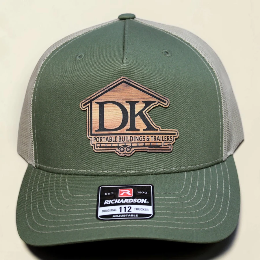 DK Portable Buildings custom cap